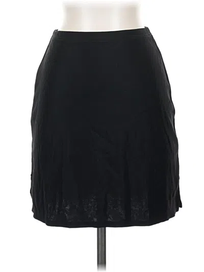 Pre-owned Vanity Casual Skirt In Black