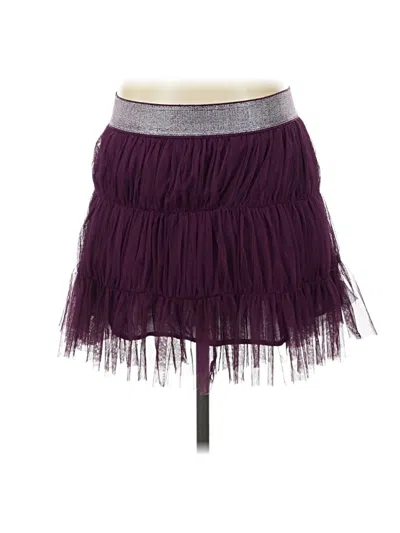 Pre-owned Vanity Casual Skirt In Purple