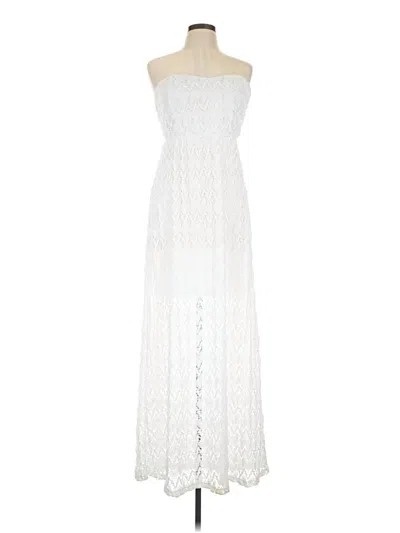 Pre-owned Vanity Cocktail Dress In White