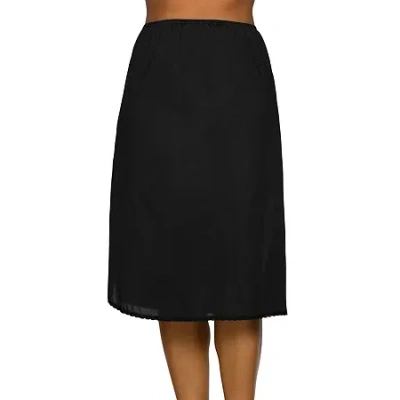 Vanity Fair 28" Half Spinslip - 11760 In Black