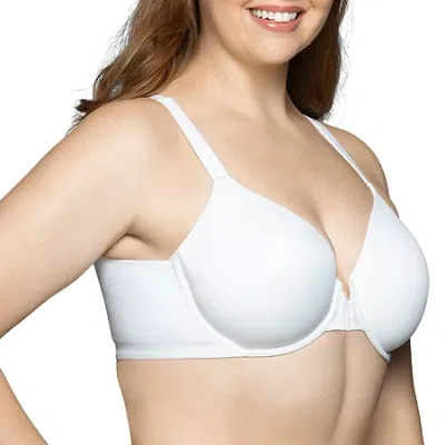 Vanity Fair Beauty Back Full Figure Front Close Underwire Bra - 76384 In White