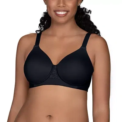 Vanity Fair Beauty Back Full-figure Smoothing Comfort Wireless Bra - 71380 In Black