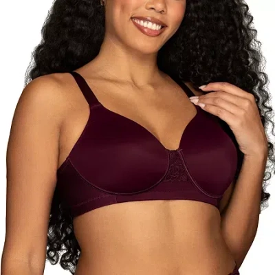 Vanity Fair Beauty Back Full-figure Smoothing Comfort Wireless Bra - 71380 In Purple