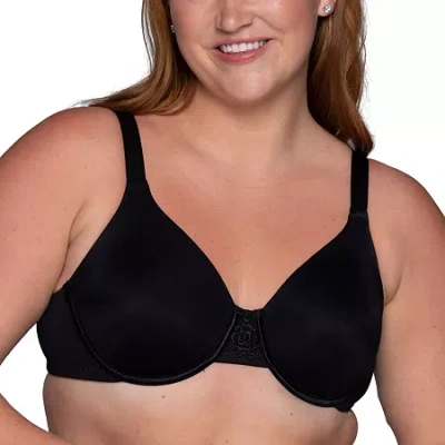 Vanity Fair Beauty Back Full Figure Underwire Minimizer Bra - 76080 In Black