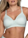 Vanity Fair Beauty Back Longline Wire-free T-shirt Bra In Mint Chip