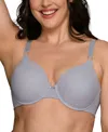 Vanity Fair Beauty Back Smoothing Full Coverage Bra 75345 In Romance Blue Stripe