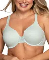 Vanity Fair Beauty Back Smoothing Full-figure Contour Bra 76380 In Spring Opal