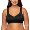 Vanity Fair Beyond Comfort Simple Sizing Wireless Bra - 72204 In Black