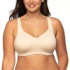 Vanity Fair Beyond Comfort Simple Sizing Wireless Bra - 72204 In Neutral