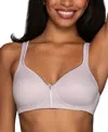 Vanity Fair Body Caress Full Coverage Wireless Bra 72335 In Soft Violet
