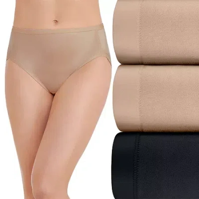 Vanity Fair Body Caress Hicut 3 Pk - 13437 In Black