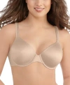 Vanity Fair Body Shine Full Coverage Underwire Contour Bra - 75298 In Damask Neutral (nude 5)