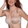 Vanity Fair Body Shine T-shirt Wireless Full Coverage Bra - 72298 In Sand
