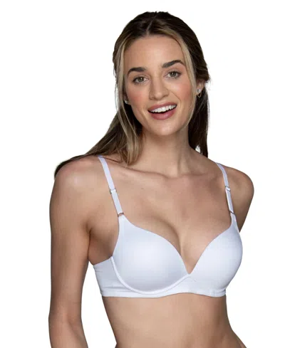 Vanity Fair Ego Boost Wireless Push Up Bra 72301 In Solid White