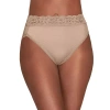 Vanity Fair Flattering Lace Hi-cut Panties - 13280 In Brown
