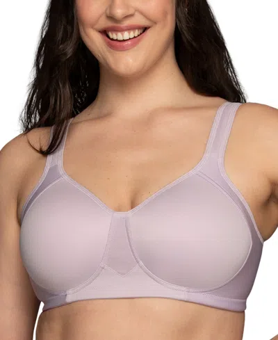 Vanity Fair Full-figure Wireless Sports Bra 71500 In Soft Violet