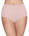 Vanity Fair Illumination Brief Underwear 13109, Also Available In Extended Sizes In Quartz