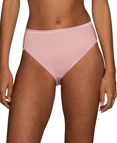 Vanity Fair Illumination Hi-cut Brief Underwear 13108, Also Available In Extended Sizes In Celestial Rose