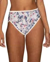 Vanity Fair Illumination Brief Underwear 13109, Also Available In Extended Sizes In City Gardens Print
