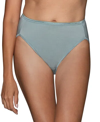 Vanity Fair Illumination Hi-cut Brief Underwear 13108, Also Available In Extended Sizes In Soft Balsam