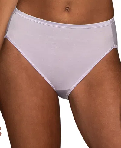 Vanity Fair Illumination Hi-cut Brief Underwear 13108, Also Available In Extended Sizes In Soft Violet