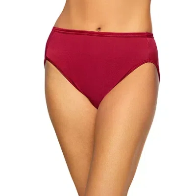 Vanity Fair Illumination High Cut Panty - 13108 In Red