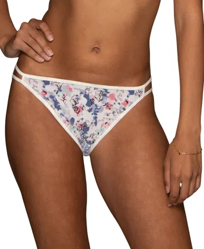 Vanity Fair Illumination String Bikini Underwear 18108 In City Gardens Print