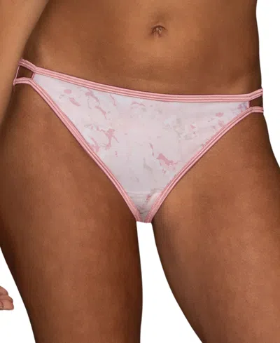 Vanity Fair Illumination String Bikini Underwear 18108 In Nh Worlds Apart Print