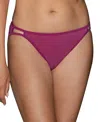Vanity Fair Illumination String Bikini Underwear 18108 In Wild Berry