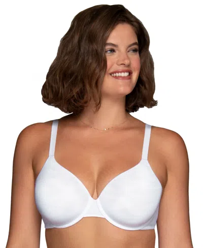 Vanity Fair Lingerie Breathable Luxe Full Coverage Underwire In Star White