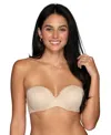Vanity Fair Lingerie Lily Of France Gel Pad Strapless Push Up Bra 2111121