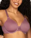 Vanity Fair Lingerie Vanity Fair Beauty Back Smoothing Full-figure Contour Bra 76380 In Purple