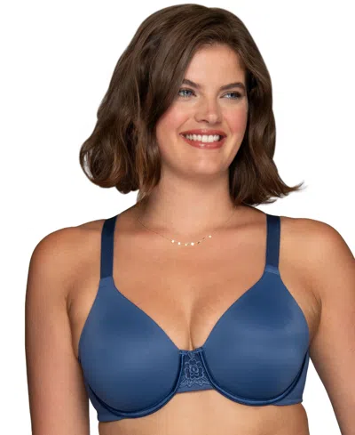 Vanity Fair Lingerie Vanity Fair Full Figure Beauty Back Smoothing Minimizer Bra 76080 In Purple
