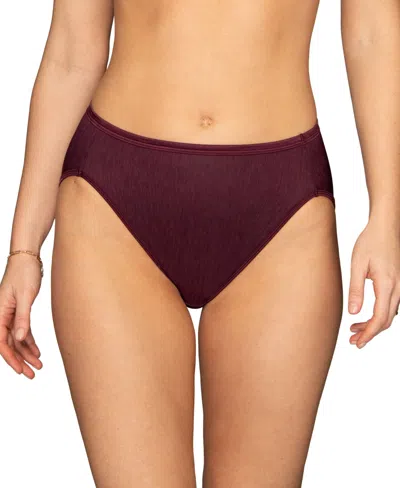 Vanity Fair Lingerie Vanity Fair Illumination Hi-cut Brief Underwear 13108, Also Available In Extended Sizes In Brown