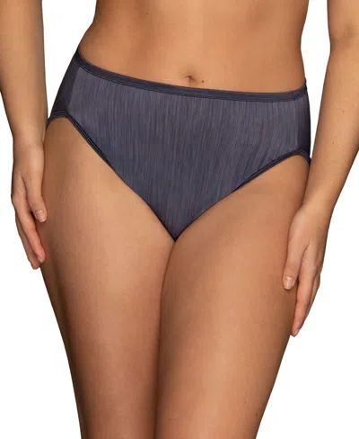 Vanity Fair Lingerie Vanity Fair Illumination Hi-cut Brief Underwear 13108, Also Available In Extended Sizes In Purple