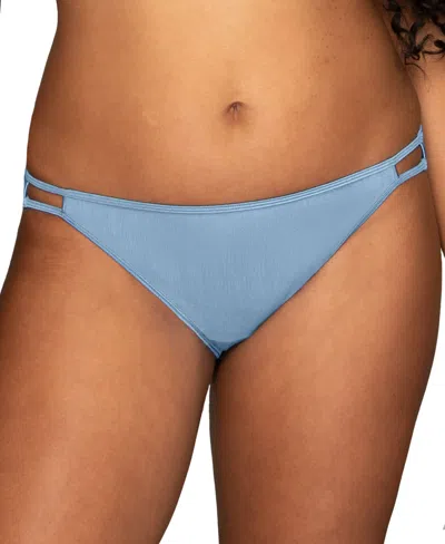 Vanity Fair Lingerie Vanity Fair Illumination String Bikini Underwear 18108 In Blue