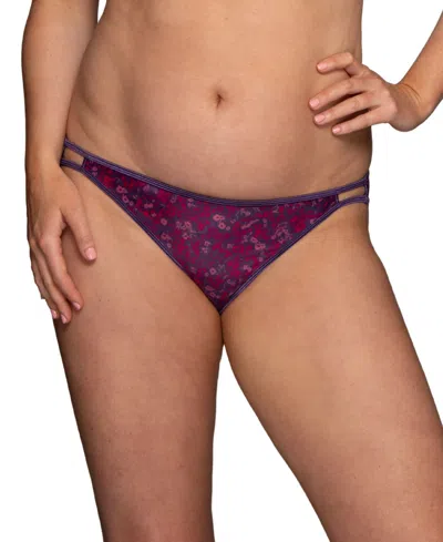 Vanity Fair Lingerie Vanity Fair Illumination String Bikini Underwear 18108 In Purple
