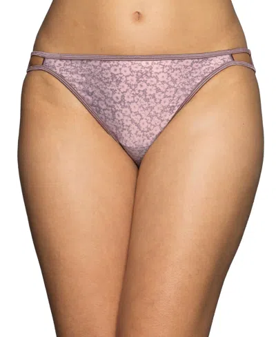 Vanity Fair Lingerie Vanity Fair Illumination String Bikini Underwear 18108 In Purple
