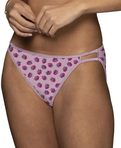 Vanity Fair Lingerie Vanity Fair Illumination String Bikini Underwear 18108 In Purple