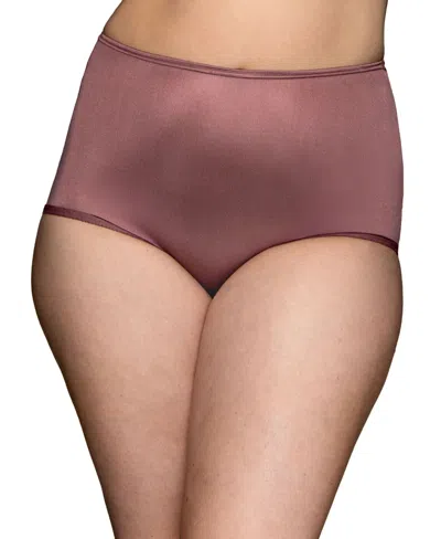 Vanity Fair Lingerie Vanity Fair Perfectly Yours Ravissant Nylon Full Brief Underwear 15712, Extended Sizes In Plum Gorgeous