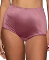 Vanity Fair Lingerie Vanity Fair Perfectly Yours Ravissant Nylon Full Brief Underwear 15712, Extended Sizes In Purple