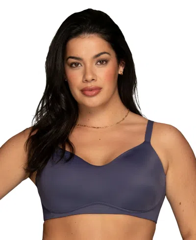 Vanity Fair Lingerie Vanity Fair Women's Beauty Back Simple Sizing Wireless Bra 72118 In Blue Rapids