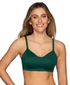 Vanity Fair Lingerie Vanity Fair Women's Beauty Back Simple Sizing Wireless Bra 72118 In Green