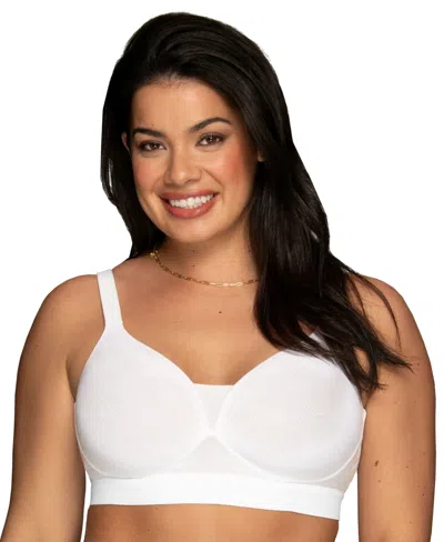 Vanity Fair Lingerie Women's Full Coverage Wireless Bra, 72113 In Star White