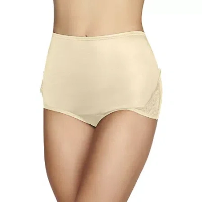 Vanity Fair Perfectly Yours Lace Nouveau Nylon Brief - 13001 In Nude
