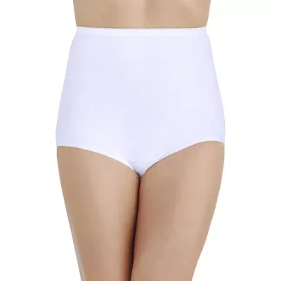 Vanity Fair Perfectly Yours Ravissant Cotton Briefs - 15318 In White