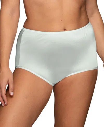 Vanity Fair Perfectly Yours Ravissant Nylon Full Brief Underwear 15712, Extended Sizes In Spring Opal
