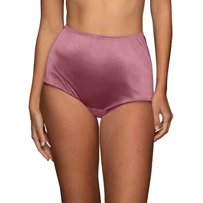 Vanity Fair Perfectly Yours Ravissant Tailored Nylon Briefs - 15712 In Purple