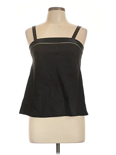 Pre-owned Vanity Fair Sleeveless Top Black Strapless Neckline Tops