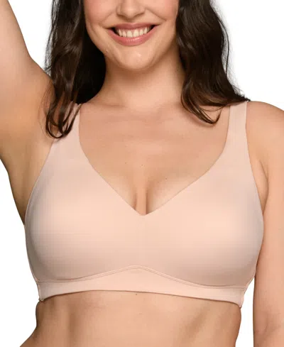 Vanity Fair Women's Beauty Back Simple Size With Lift Bra 72164 In Bare Pink